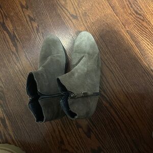 Disco rose Suede Ankle Boots